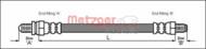 4112500 METZ - Przewód hamulcowy elastyczny METZGER FORD