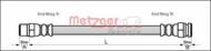 4112520 METZ - Przewód hamulcowy elastyczny METZGER FORD/VAG /wew./