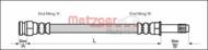 4112522 METZ - Przewód hamulcowy elastyczny METZGER FORD/VAG