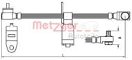 4112542 METZ - Przewód hamulcowy elastyczny METZGER FORD