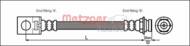 4113524 METZ - Przewód hamulcowy elastyczny METZGER JEEP