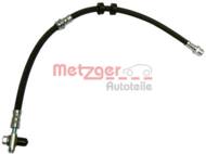4116204 METZ - Przewód hamulcowy elastyczny METZGER /ze śrubą/ VAG FABIA/POLO 99-