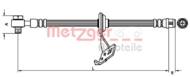 4116206 METZ - Przewód hamulcowy elastyczny METZGER DB