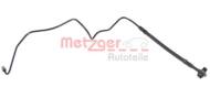 4119354 METZ - Przewód hamulcowy elastyczny METZGER /tył L/ VAG 97-