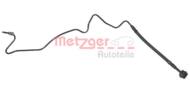 4119355 METZ - Przewód hamulcowy elastyczny METZGER /tył P/ VAG 97-