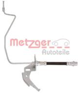4119360 METZ - Przewód hamulcowy elastyczny METZGER OPEL