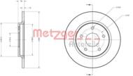 6110120 METZ - Tarcza hamulcowa METZGER DODGE/FIAT/LANCIA/H