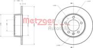 6110201 METZ - Tarcza hamulcowa METZGER OPEL/RENAULT