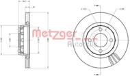 6110305 METZ - Tarcza hamulcowa METZGER VAG