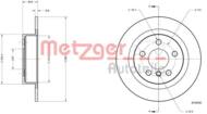 6110782 METZ - Tarcza hamulcowa METZGER BMW