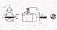 MQS1246 MAG - Rozrusznik MAGNETI MARELLI 