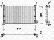 BC135 MAG - Skraplacz klimatyzacji MAGNETI MARELLI 