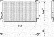 BC157 MAG - Skraplacz klimatyzacji MAGNETI MARELLI 