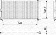 BC158 MAG - Skraplacz klimatyzacji MAGNETI MARELLI 