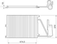 BC220 MAG - Skraplacz klimatyzacji MAGNETI MARELLI 