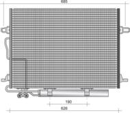 BC438 MAG - Skraplacz klimatyzacji MAGNETI MARELLI 