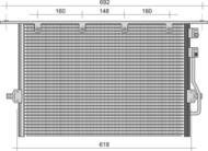 BC494 MAG - Skraplacz klimatyzacji MAGNETI MARELLI 