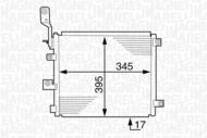 BC614 MAG - Skraplacz klimatyzacji MAGNETI MARELLI 