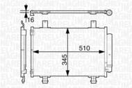 BC631 MAG - Skraplacz klimatyzacji MAGNETI MARELLI 