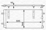 BC632 MAG - Skraplacz klimatyzacji MAGNETI MARELLI 