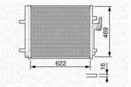 BC645 MAG - Skraplacz klimatyzacji MAGNETI MARELLI 