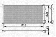 BC646 MAG - Skraplacz klimatyzacji MAGNETI MARELLI 