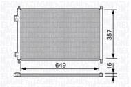 BC665 MAG - Skraplacz klimatyzacji MAGNETI MARELLI 