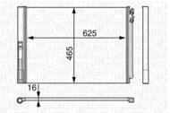 BC716 MAG - Skraplacz klimatyzacji MAGNETI MARELLI 