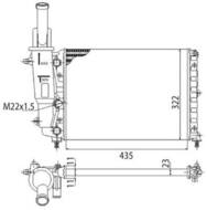 BMQ113 MAG - Chłodnica silnika MAGNETI MARELLI 