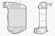 MST136 MAG - Chłodnica powietrza (intercooler) MAGNETI MARELLI