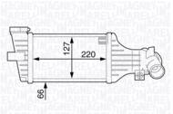 MST193 MAG - Chłodnica powietrza (intercooler) MAGNETI MARELLI
