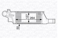 MST213 MAG - Chłodnica powietrza (intercooler) MAGNETI MARELLI