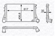 MST225 MAG - Chłodnica powietrza (intercooler) MAGNETI MARELLI