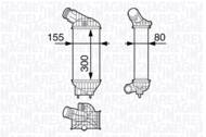 MST288 MAG - Chłodnica powietrza (intercooler) MAGNETI MARELLI