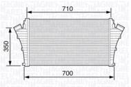 MST351 MAG - Chłodnica powietrza (intercooler) MAGNETI MARELLI