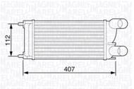 MST355 MAG - Chłodnica powietrza (intercooler) MAGNETI MARELLI