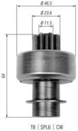 AMB0336 MAG - Bendix rozrusznika MAGNETI MARELLI 