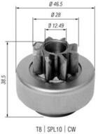 AMB0345 MAG - Bendix rozrusznika MAGNETI MARELLI 