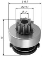 AMB0353 MAG - Bendix rozrusznika MAGNETI MARELLI 