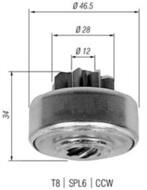 AMB0432 MAG - Bendix rozrusznika MAGNETI MARELLI 