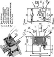 AME0339 MAG - Automat rozrusznika MAGNETI MARELLI 