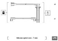 MSK619 MAG - Przewody MAGNETI MARELLI 